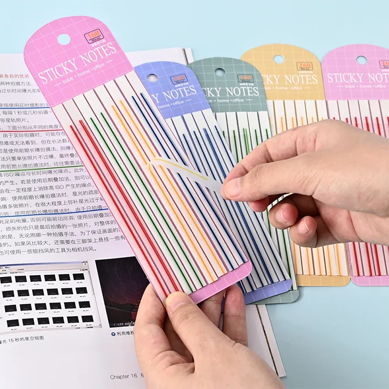 スティッキーハイライターストリップブックタブ